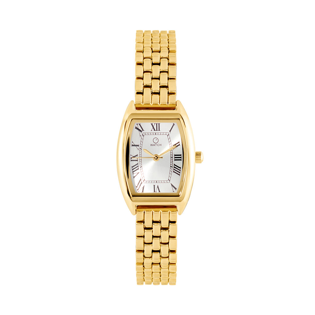 Montre O Watch Curved Argenté - Montres Femme | Histoire d’Or