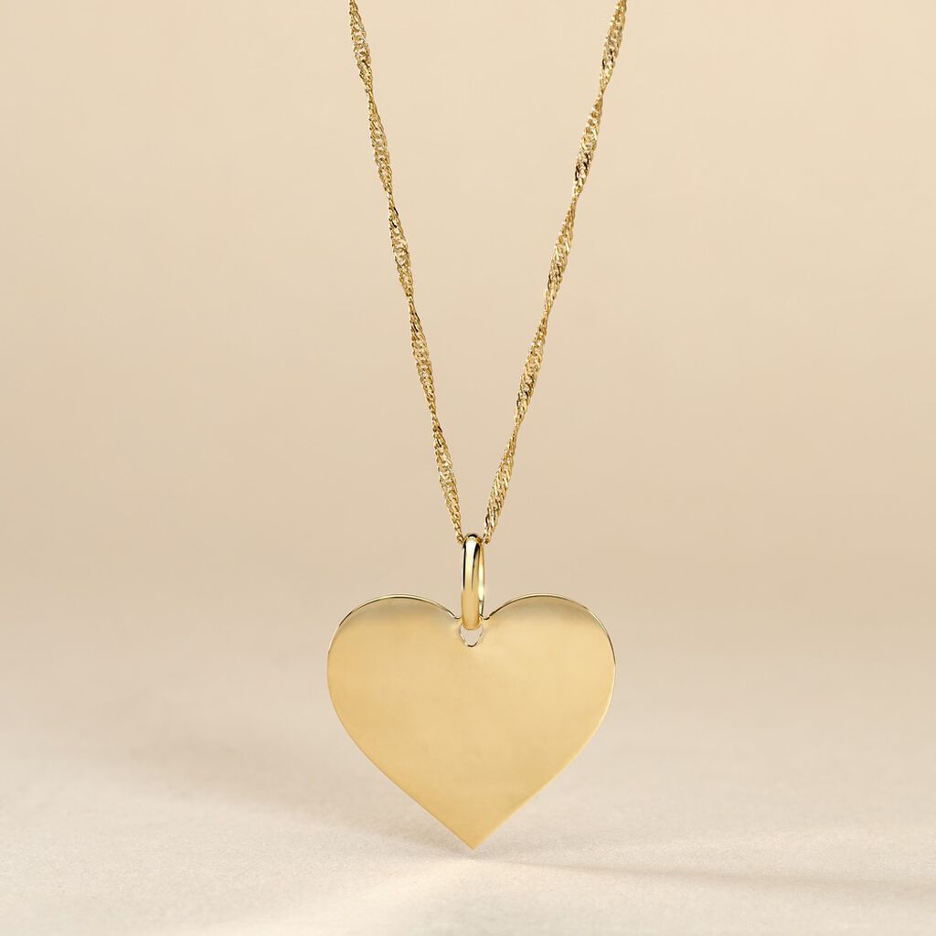 Pendentif Lisa Or Jaune - Pendentifs Naissance Femme | Histoire d&rsquo;Or