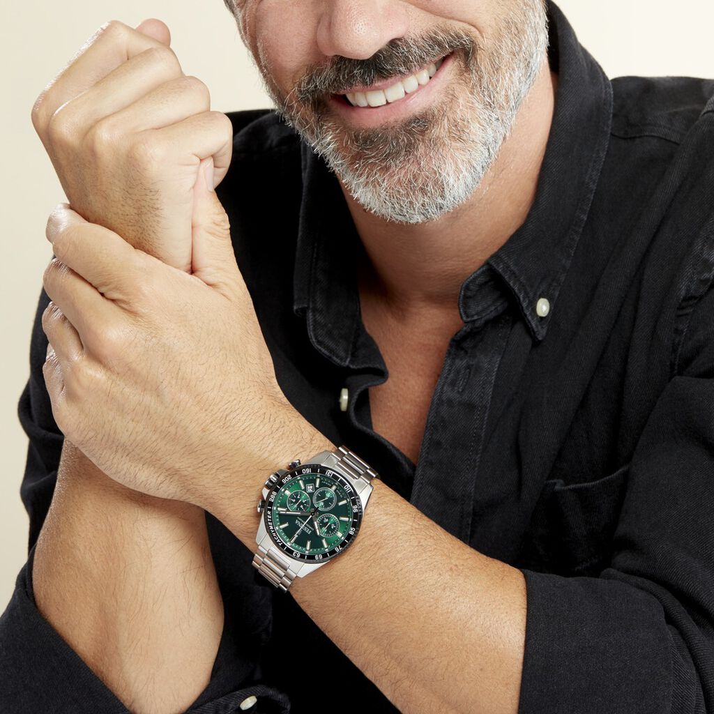Montre Festina Timeless Chronograph Vert - Montres Homme | Histoire d’Or