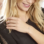 Bracelet Argent Henrick Oxydes De Zirconium - Bracelets Femme | Histoire d&rsquo;Or