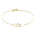 Bracelet Alexandra Plaqu&eacute; Or Jaune Oxyde De Zirconium - Bracelets Femme | Histoire d&rsquo;Or