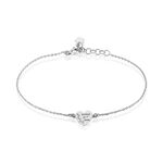 Bracelet Aemilia Argent Blanc - Bracelets Femme | Histoire d&rsquo;Or