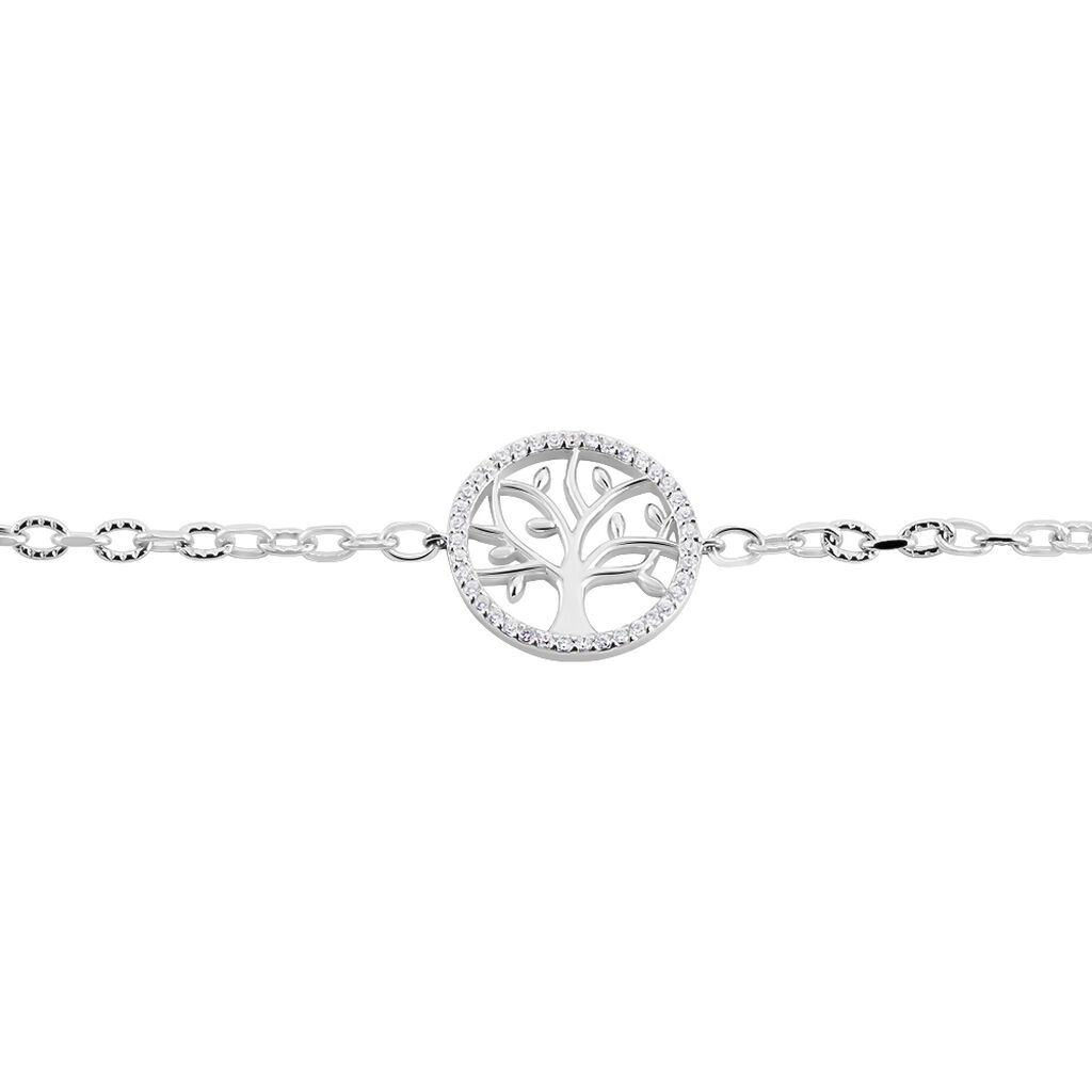 Bracelet Argent Urcisse Oxydes De Zirconium - Bracelets Femme | Histoire d’Or
