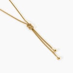 Collier Assil Argent Dor&eacute; A L'Or 750/1000 - Bijoux sans pierre Femme | Histoire d&rsquo;Or