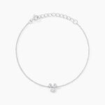 Bracelet Paesie Argent Blanc Oxyde De Zirconium - Bracelets Femme | Histoire d&rsquo;Or