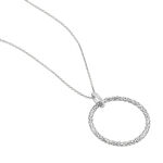 Collier Sautoir Sowa Argent Blanc Oxyde De Zirconium - Sautoirs Femme | Histoire d&rsquo;Or
