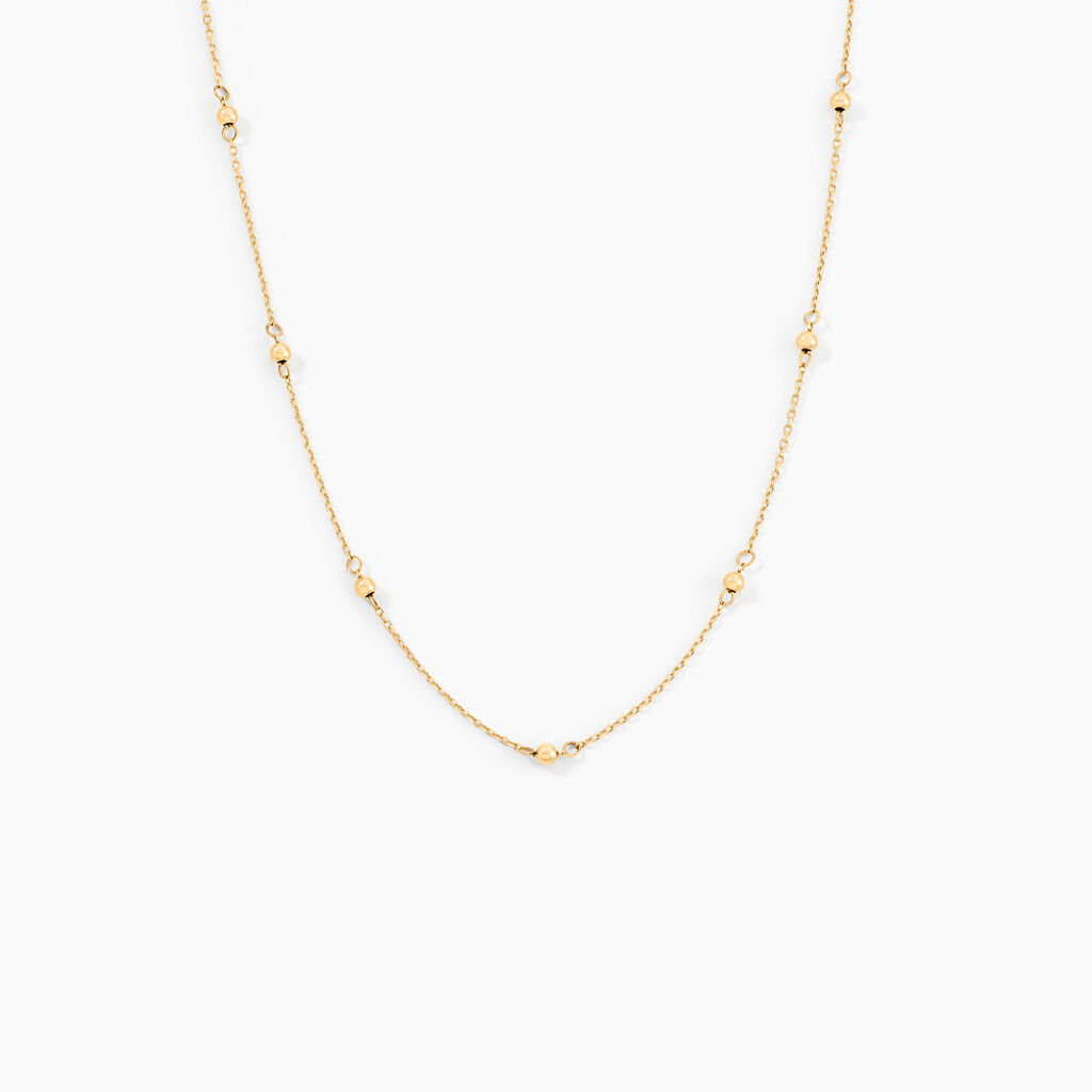 Collier Bookers Or Jaune - Colliers Femme | Histoire d&rsquo;Or
