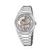 Montre Festina Swiss Made Automatic Squelette 40 Argenté - Montres suisses Homme | Histoire d’Or