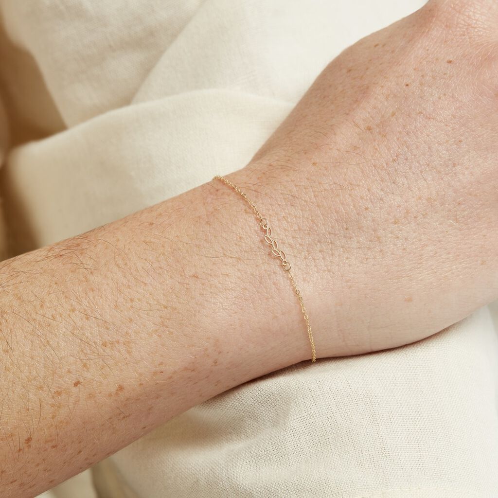 Bracelet Arachis Or Jaune - Bracelets Femme | Histoire d’Or