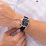 Montre Tommy Hilfiger Th-Oxford Noir - Montres Homme | Histoire d&rsquo;Or