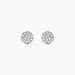 Boucles D'oreilles Puces Teani Or Jaune Diamant - Clous d'oreilles Femme | Histoire d’Or