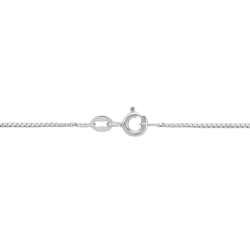 Chaîne Alyze Argent Blanc - Chaines Femme | Histoire d’Or