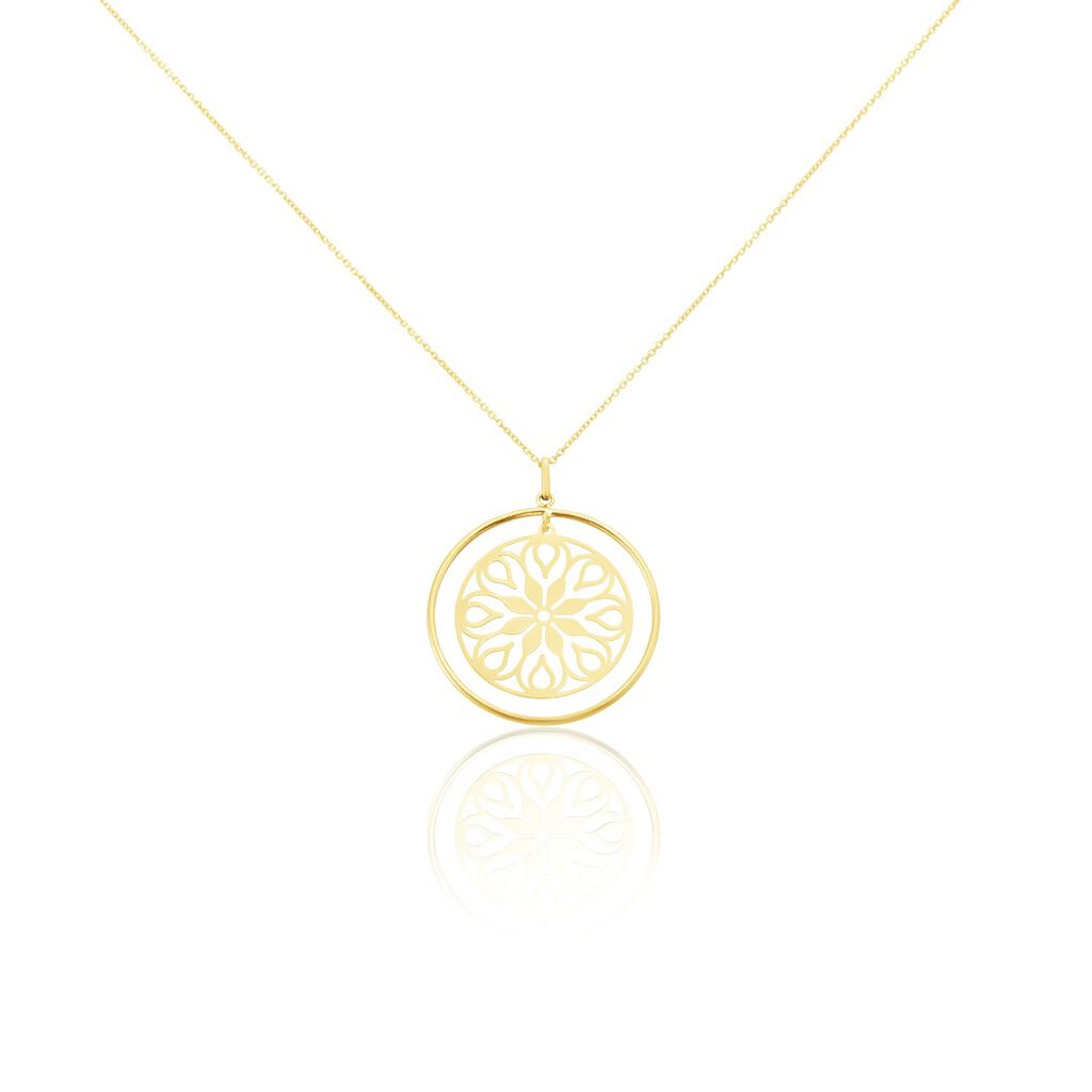 Collier Rosamund Or Jaune