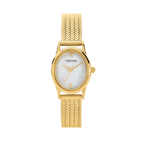 Montre Codhor Suzanne Nacre Blanche - Montres Femme | Histoire d’Or