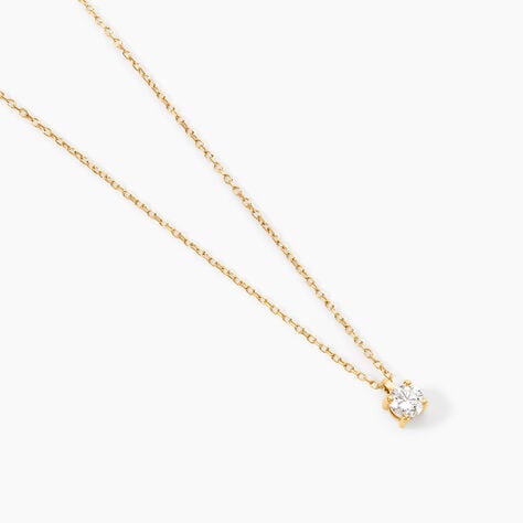 Collier Elfa Or Jaune Diamant - Colliers Femme | Histoire d&rsquo;Or