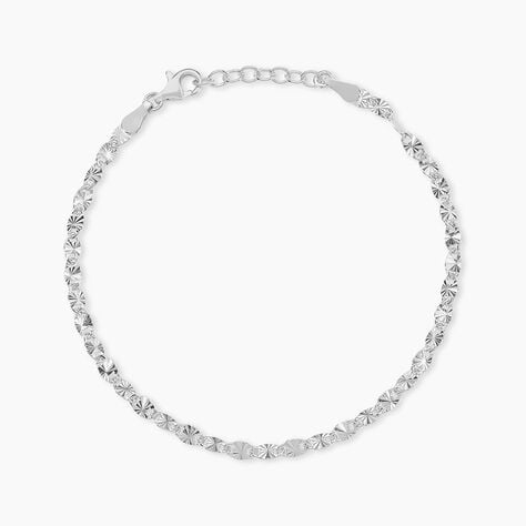 Bracelet Mirabelle Argent Blanc - Bracelets Femme | Histoire d&rsquo;Or