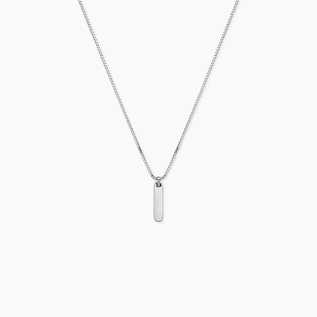 Collier Ursul Argent Blanc - Colliers fantaisie Homme | Histoire d&rsquo;Or