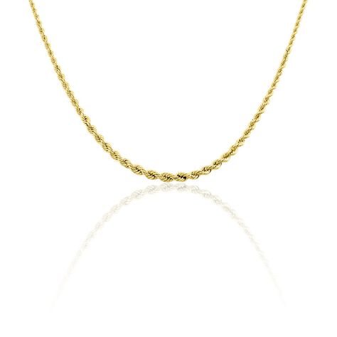Collier Or Jaune Jerry Danilo - Chaines Femme | Histoire d’Or