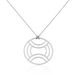 Collier Sautoir Japan Acier Blanc - Colliers fantaisie Femme | Histoire d’Or