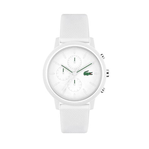 Montre Lacoste .12.12 Chrono Blanc - Montres Homme | Histoire d&rsquo;Or