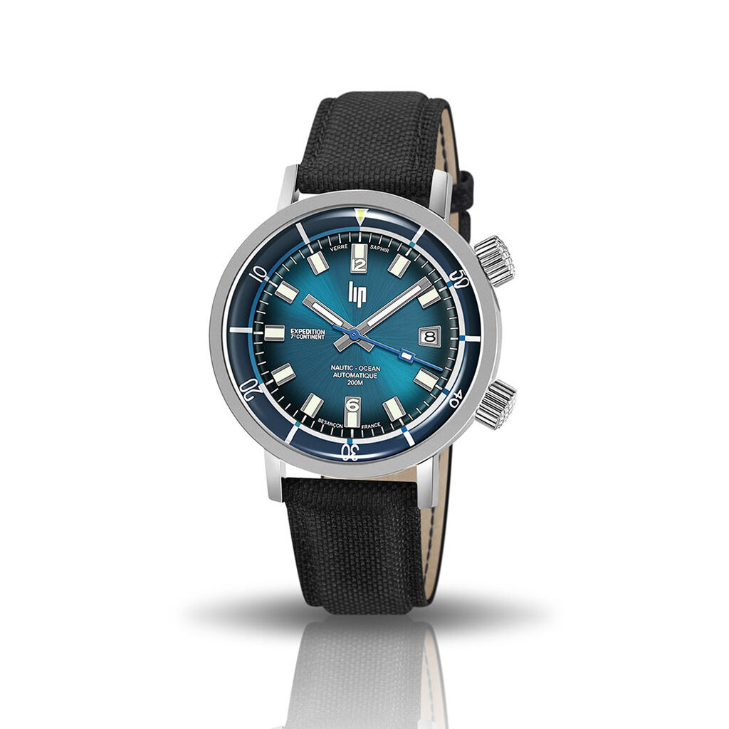 Montre Lip Nautic Bleu - Montres Homme | Histoire d&rsquo;Or