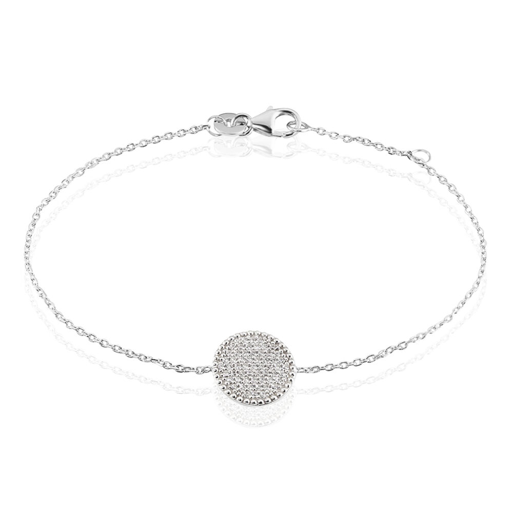Bracelet Ulrik Argent Blanc Oxyde De Zirconium Bracelet Ulrik Argent Blanc Oxyde De Zirconium
