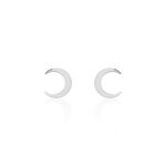 Boucles D'oreilles Puces Astre Argent Blanc - Boucles d'oreilles fantaisie Femme | Histoire d&rsquo;Or