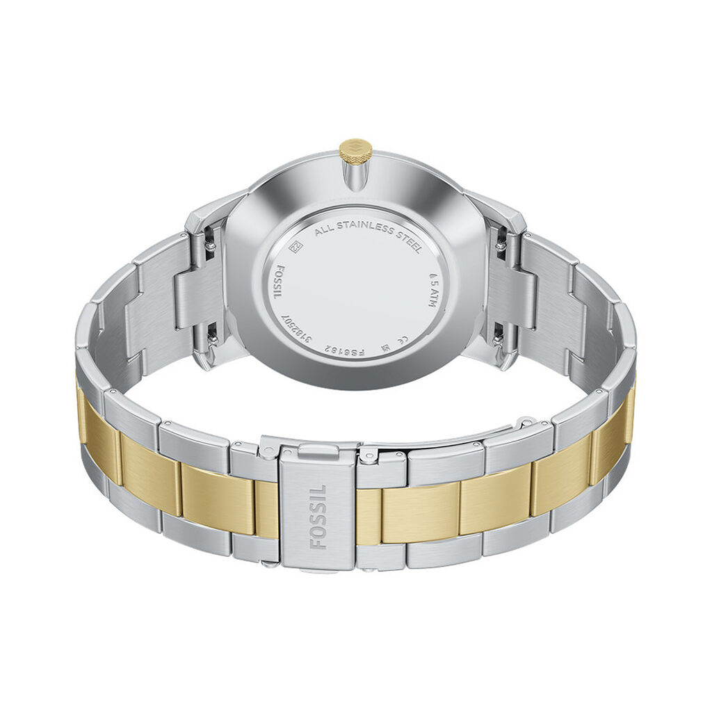 Montre Fossil Minimalist Noir - F&ecirc;te des p&egrave;res Homme | Histoire d&rsquo;Or