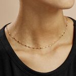Cha&icirc;ne Camelie Maille Lumina Or Jaune - Chaines Femme | Histoire d&rsquo;Or