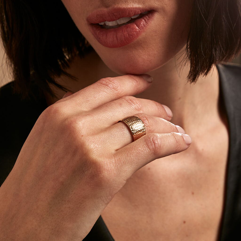 Bague Janine Or Jaune - Bagues Femme | Histoire d’Or