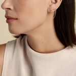 Bijou D'oreille Unitaire Plaqu&eacute; Or Jaune Kazia Oxydes De Zirconium - Boucles d'oreilles fantaisie Femme | Histoire d&rsquo;Or