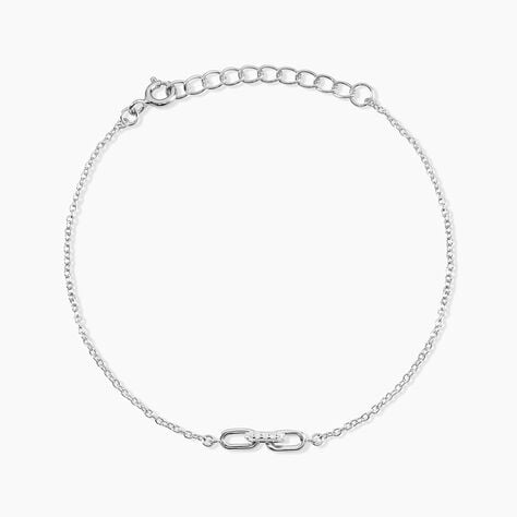 Bracelet Maurine Argent Blanc Oxyde De Zirconium - Bracelets Femme | Histoire d&rsquo;Or