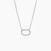 Collier Clem Argent Blanc - Colliers fantaisie Femme | Histoire d’Or