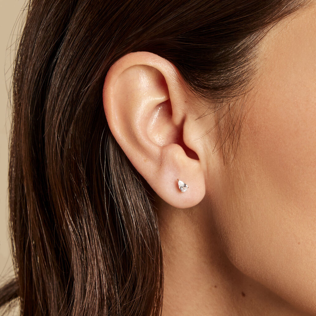Piercing Stilla Titane Doré Oxyde De Zirconium - Bijoux Femme | Histoire d’Or