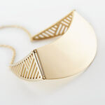 Collier Acier Jaune - Colliers fantaisie Femme | Histoire d&rsquo;Or