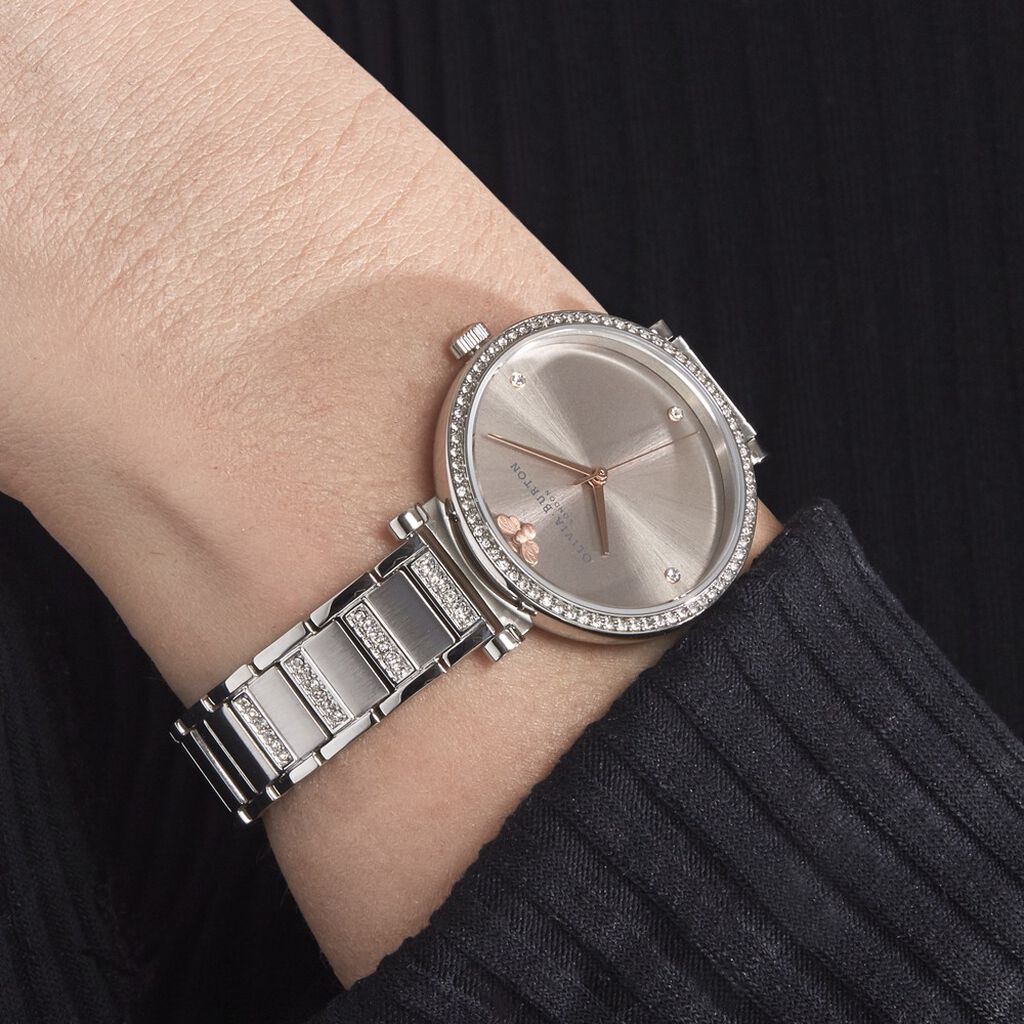 Montre Olivia Burton Belgrave Argenté - Montres Femme | Histoire d’Or