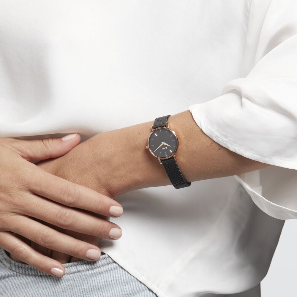 Montre femme store cluse noir