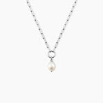Collier Perla Argent Blanc Perle De Culture - Colliers fantaisie Femme | Histoire d&rsquo;Or