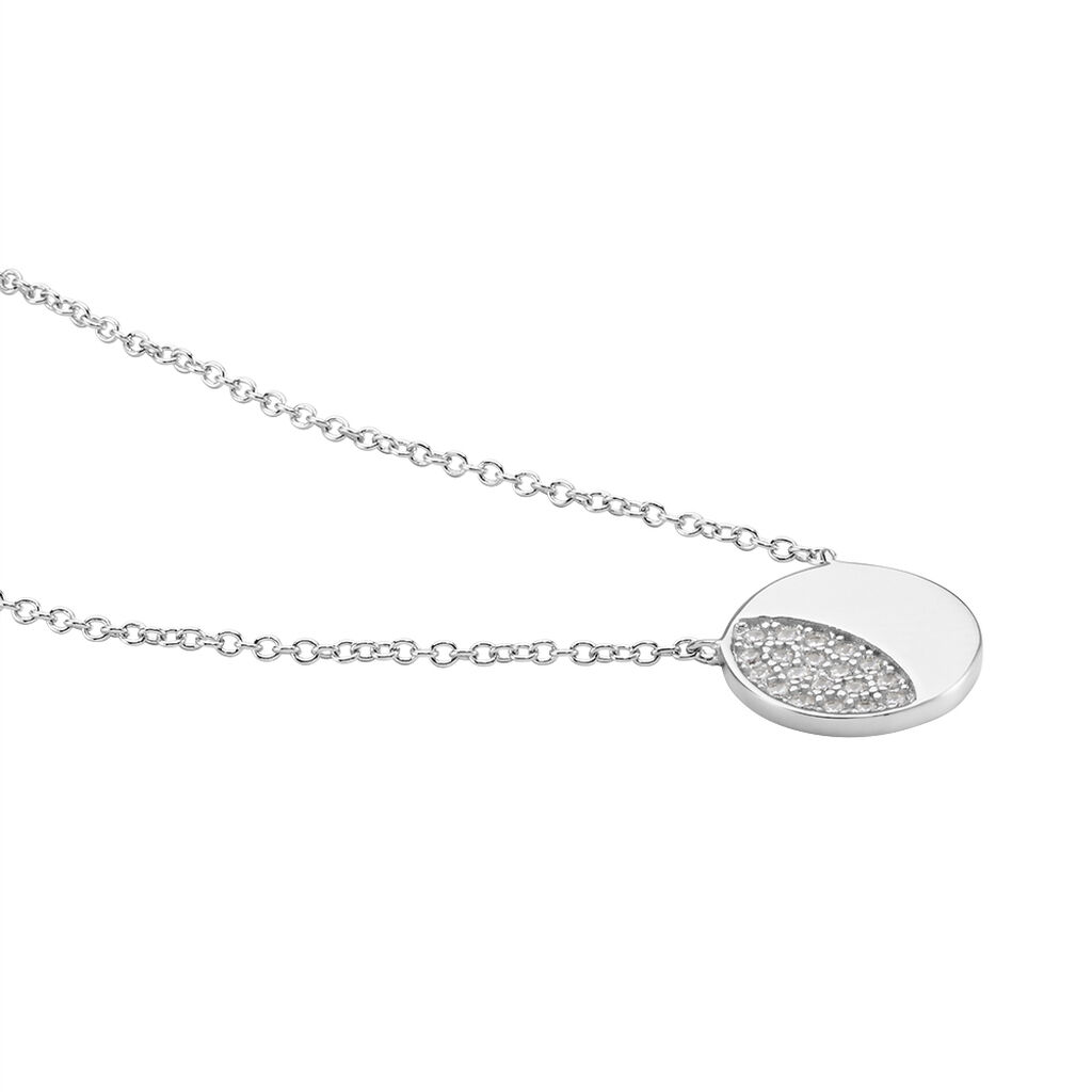 Collier Argent Grissil Oxydes De Zirconium - Colliers fantaisie Femme | Histoire d’Or