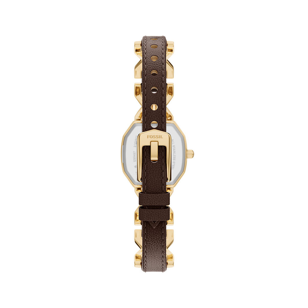 Montre Fossil Harlow Jewel Marron - Montres Femme | Histoire d&rsquo;Or