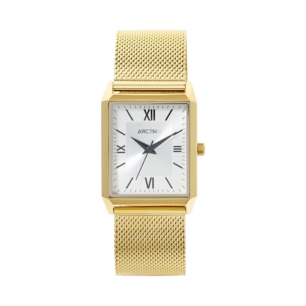 Montre dorée homme outlet pas cher