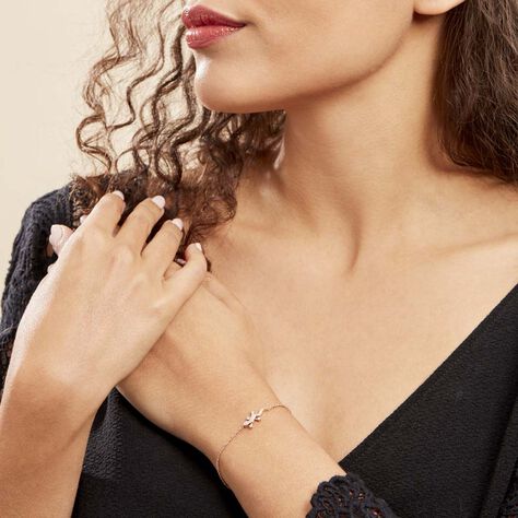 Bracelet Lehar Plaqué Or Oxyde De Zirconium - Bracelets Femme | Histoire d’Or