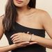 Bracelet Jonc Tabata Argent Blanc - Bracelets joncs Femme | Histoire d’Or