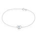 Bracelet Eliana Or Blanc Topaze Et Oxyde De Zirconium - Bracelets Femme | Histoire d’Or