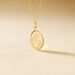 Pendentif Or Jaune Vierge A L'enfant - Pendentifs Baptême Famille | Histoire d’Or
