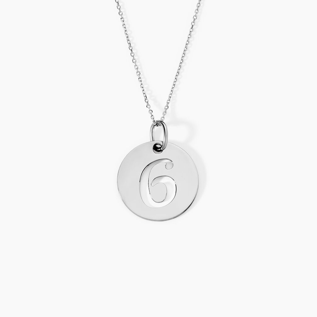 Pendentif Efiso Argent Blanc - Pendentifs Famille | Histoire d&rsquo;Or