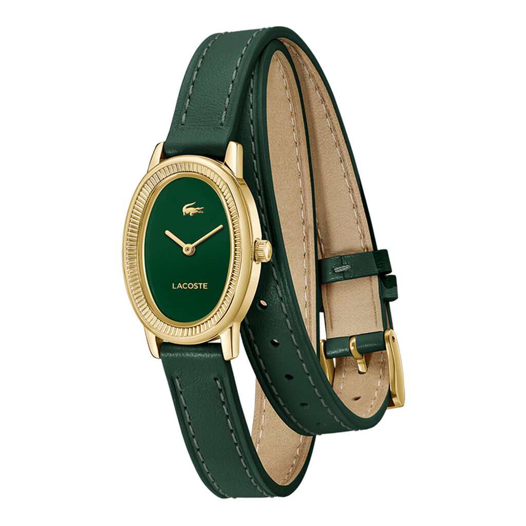 Montre Lacoste Parisienne Vert - Nouveautés Femme | Histoire d’Or