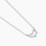 Collier Vega Argent Blanc Oxyde De Zirconium - Colliers Zodiaque Femme | Histoire d&rsquo;Or