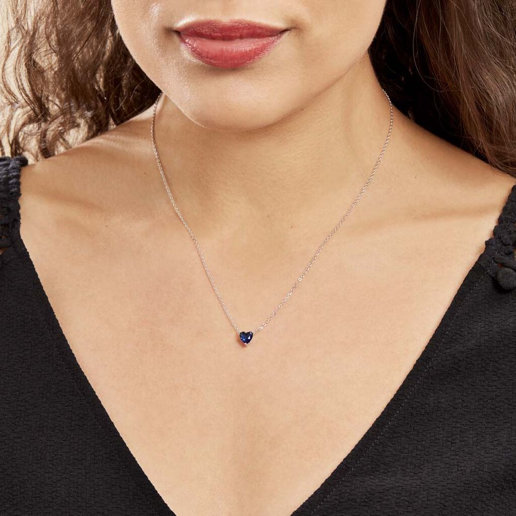 Collier Kelvyn Argent Blanc Oxyde - Colliers fantaisie Femme | Histoire d’Or