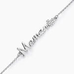 Bracelet Rera Argent Blanc Oxyde De Zirconium - Bracelets Femme | Histoire d&rsquo;Or